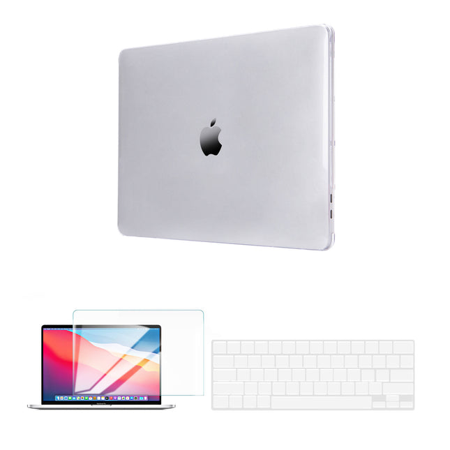 TechProtectus Funda Rigida Para MacBook Pro 13 Pulgadas M1 M2 Con Protector De Pantalla Y Teclado