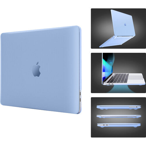 TechProtectus Funda rígida para MacBook Air 13" con cubierta teclado y protector pantalla Serenity Blue