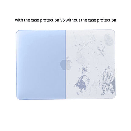 TechProtectus Funda rígida para MacBook Air 13" con cubierta teclado y protector pantalla Serenity Blue