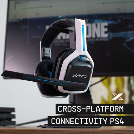 ASTRO Gaming A20 Auriculares Inalámbricos para PlayStation 4 y 5 49' Alcance 15 Horas Batería
