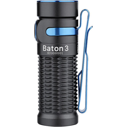 Olight Baton 3 Premium Edition Linterna LED Negra 1200 Lúmenes USB