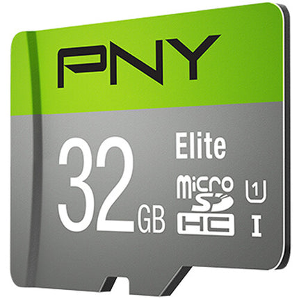 PNY 32GB Elite microSDHC UHS-I Tarjeta de Memoria Clase 10 3-Pack