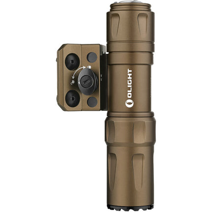 Olight Odin Mini Linterna LED Recargable para Armas 1250 Lúmenes 5 Horas Runtime M-LOK Desert Tan