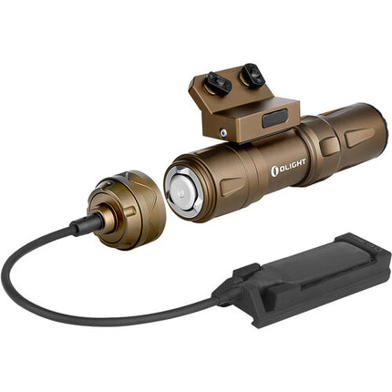 Olight Odin Mini Linterna LED Recargable para Armas 1250 Lúmenes 5 Horas Runtime M-LOK Desert Tan