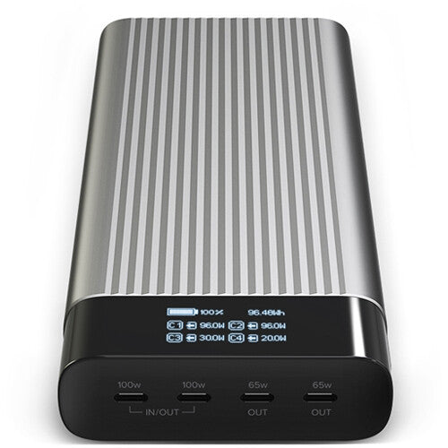 HYPER HyperJuice 27 000 mAh batería externa USB Type-C 245W 4 puertos