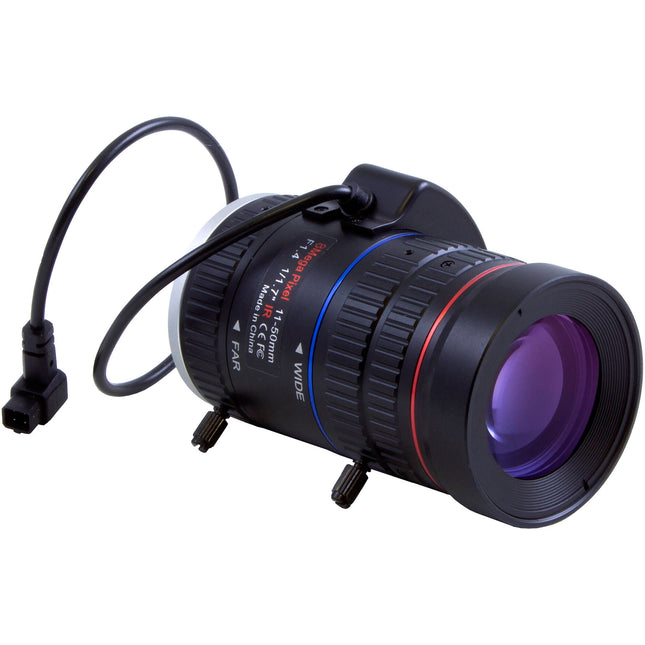 Marshall Electronics 8MP 11-50mm f1.4 Objetivo Varifocal CS-Mount
