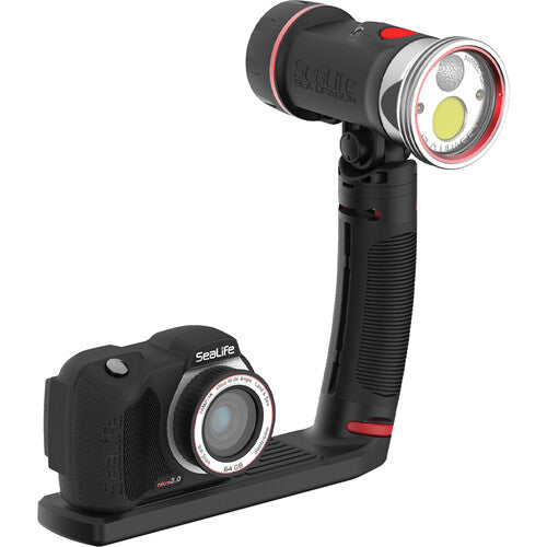 SeaLife Micro 3.0 Pro Cámara Submarina 4K30 Luz Dual 3000SF 330'