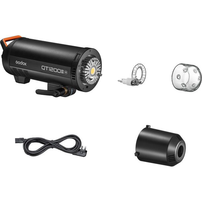 Godox QT1200IIIM Cabezal de Flash 1200 Ws Temperatura 5600K 40W Luz LED