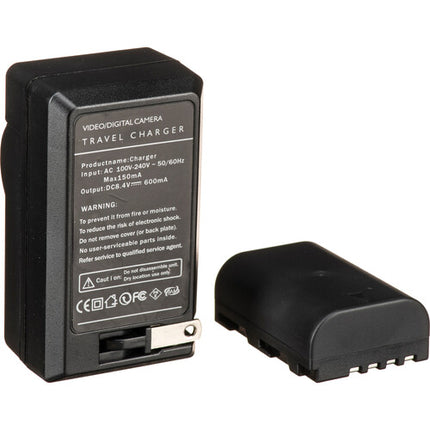 Bescor DMW-BLF19 Kit Batería y Cargador para Cámaras Panasonic Lumix GH3 GH4 GH5 GH5S G9