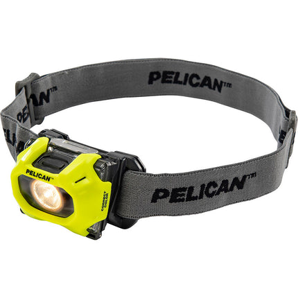 Pelican 2755CC Linterna Frontal LED Amarilla 72 34 Lumen 15 Horas