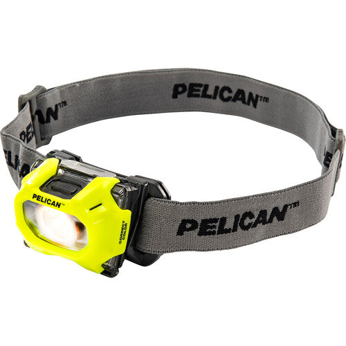 Pelican 2755CC Linterna Frontal LED Amarilla 72 34 Lumen 15 Horas