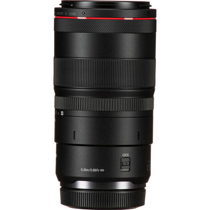Canon RF 100mm f/2.8 L Macro IS USM Objetivo con Estabilizador y 1.4x Magnificación