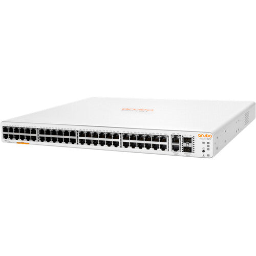 HPE Networking Instant On 1960 48 Puerto Switch Gigabit PoE++ 600W Presupuesto Energía Rack-Montable