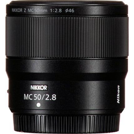 Nikon NIKKOR Z MC 50mm f2.8 Lente Macro 1x Magnificación 6.3 Pulgadas Enfoque Mínimo