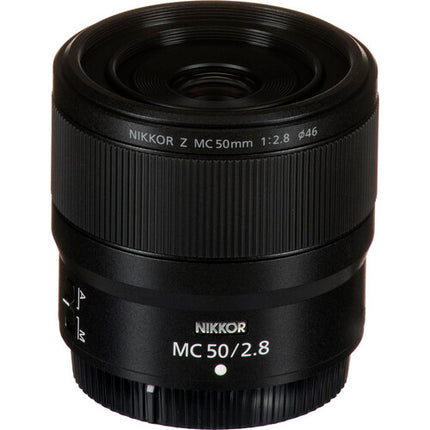 Nikon NIKKOR Z MC 50mm f2.8 Lente Macro 1x Magnificación 6.3 Pulgadas Enfoque Mínimo