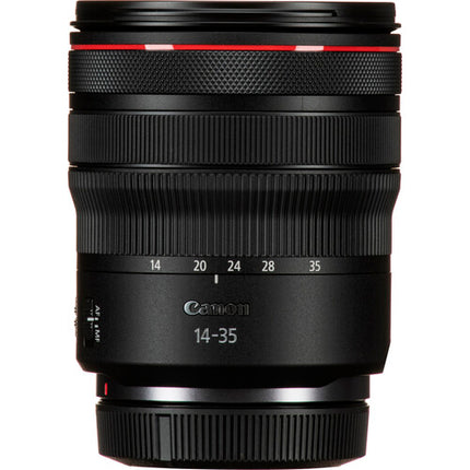 Canon RF 14-35mm f4 L IS USM Objetivo con estabilizador y funda blanda