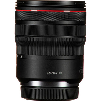 Canon RF 14-35mm f4 L IS USM Objetivo con estabilizador y funda blanda