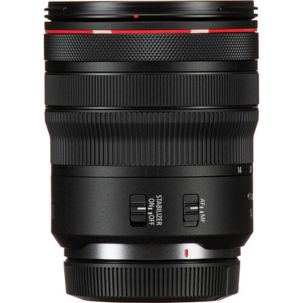 Canon RF 14-35mm f4 L IS USM Objetivo con estabilizador y funda blanda
