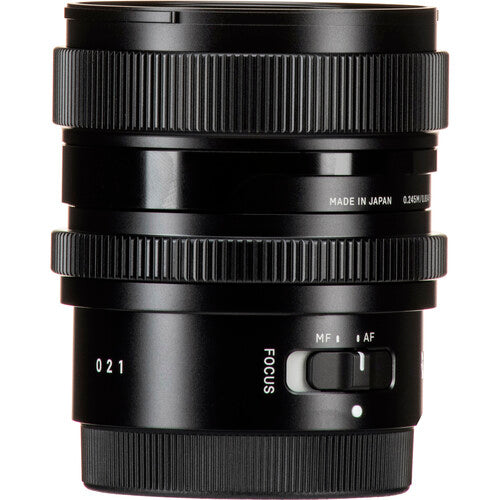 Sigma 24mm f/2 DG DN Lente para Sony E Apertura f/2-22 Distancia Mínima 24mm