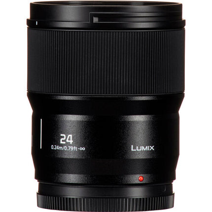 Panasonic LUMIX S 24mm f/1.8 objetivo L-Mount Full Frame con motor AF silencioso