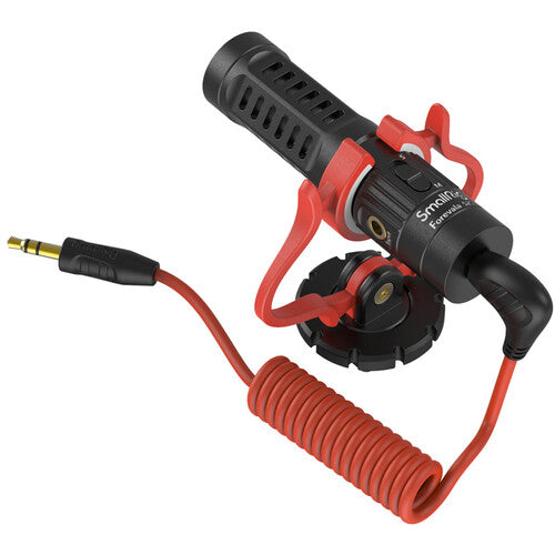 SmallRig Forevala S20 Micrófono On-Camera Shotgun y Lavalier con 3.5mm y Paraviento