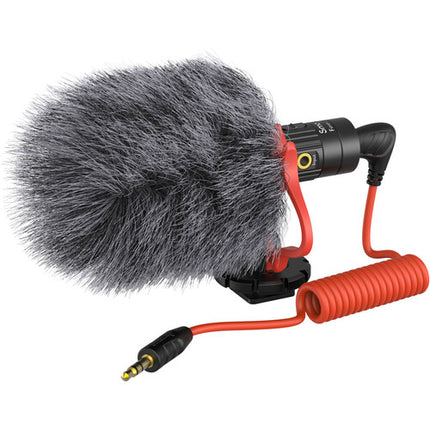 SmallRig Forevala S20 Micrófono On-Camera Shotgun y Lavalier con 3.5mm y Paraviento