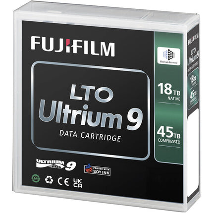 FUJIFILM LTO Ultrium-9 Cartucho de Datos 18TB 400MBs Velocidad