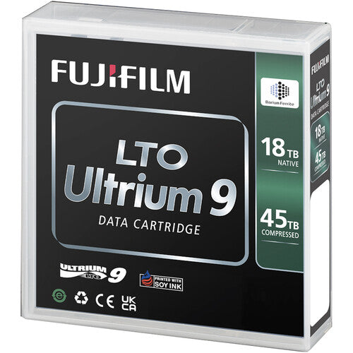 FUJIFILM LTO Ultrium-9 Cartucho de Datos 18TB 400MBs Velocidad
