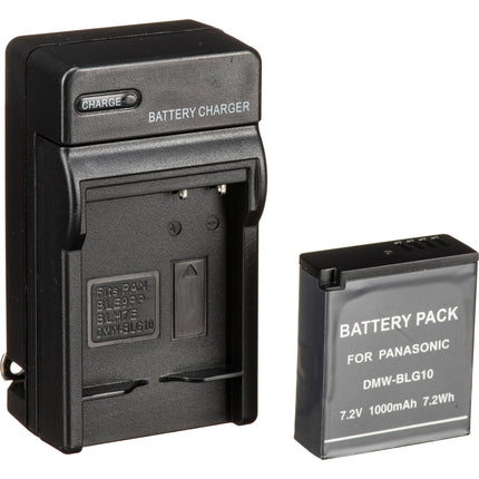 Bescor DMWBLG10 Kit batería cargador acoplador adaptador para cámaras Panasonic y Leica