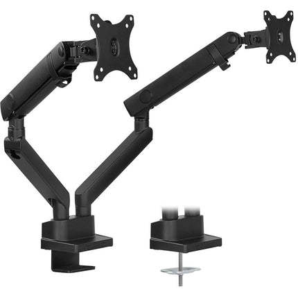 Mount-It! Soporte de escritorio para dos monitores 17 a 32" ajustable