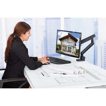 Mount-It! Soporte de Escritorio para Monitor 17-32" Rotación 75 100mm