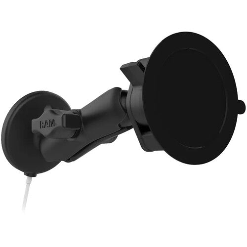 RAM Mounts RAM Twist-Lock Soporte de Ventosa para Apple MagSafe con Brazo Doble Mediano