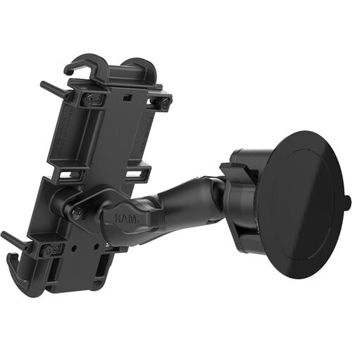 RAM Mounts Quick-Grip XL Soporte para Teléfono con Ventosa Twist-Lock
