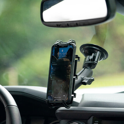 RAM Mounts Quick-Grip XL Soporte para Teléfono con Ventosa Twist-Lock