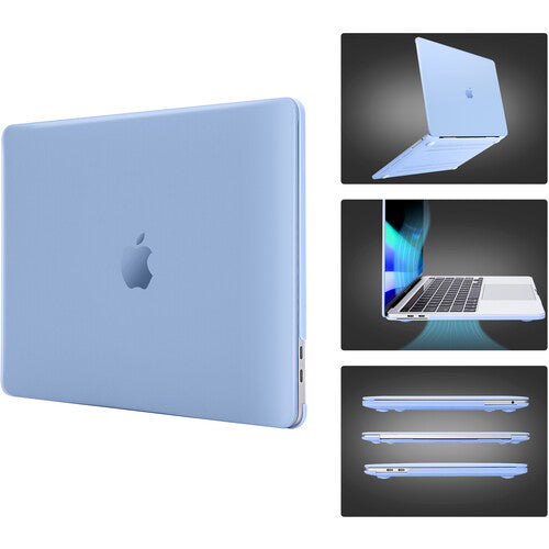 TechProtectus Colorlife funda rígida para MacBook Pro 16.2" azul con protectores de teclado y pantalla
