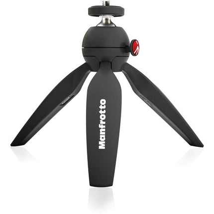 Manfrotto PIXI Mini Trípode de Mesa Negro Altura 5.3 Pulgadas Soporta 1 Kg