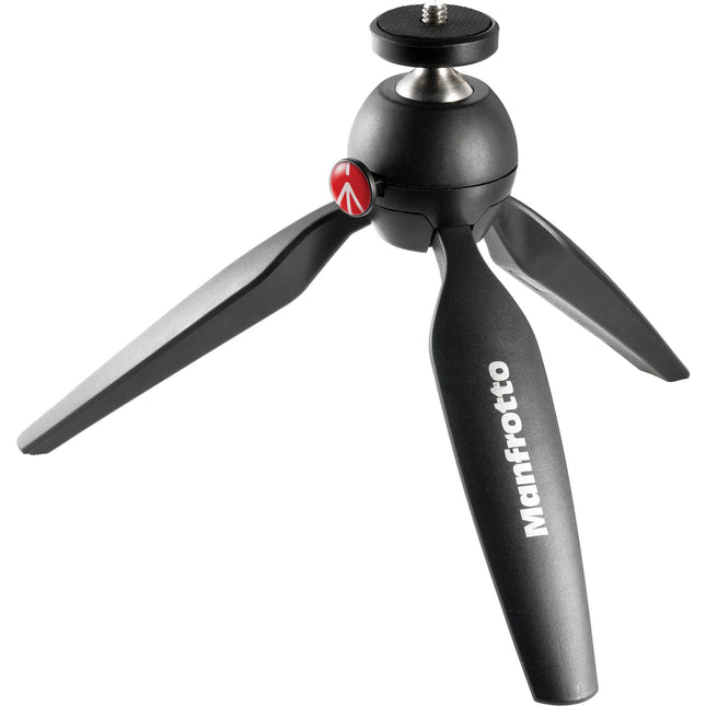 Manfrotto PIXI Mini Trípode de Mesa Negro Altura 5.3 Pulgadas Soporta 1 Kg