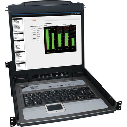 Tripp Lite NetDirector Switch KVM para Rack 8 Puertos LCD 19" 1280x1024