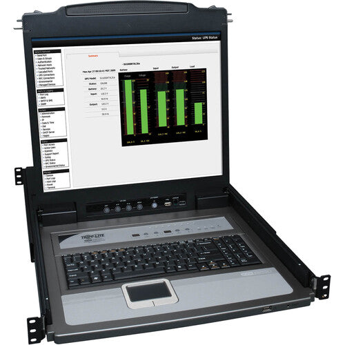 Tripp Lite NetDirector Switch KVM para Rack 8 Puertos LCD 19" 1280x1024