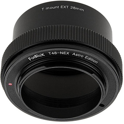 Adaptador de Lentes FotodioX Astro Edition 48mm T-Mount a Sony E-Mount con Tubo de Extensión