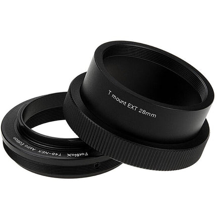 Adaptador de Lentes FotodioX Astro Edition 48mm T-Mount a Sony E-Mount con Tubo de Extensión