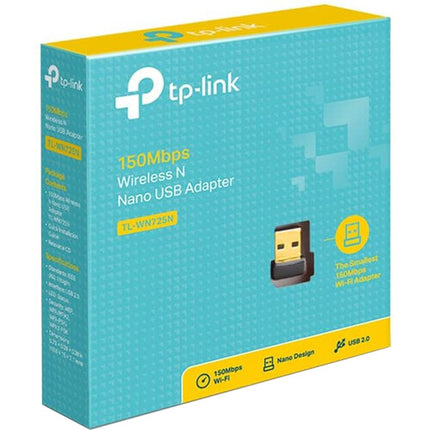 TP-Link TL-WN725N Adaptador USB Nano Inalámbrico 150Mbps USB 2.0