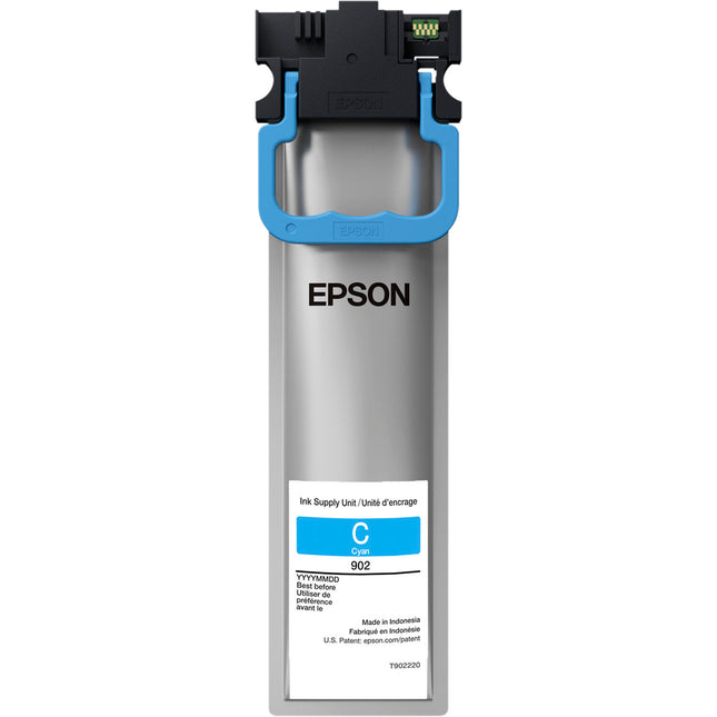 Cartucho de tinta cyan Epson 902 DURABrite Ultra 3000 páginas rápido secado