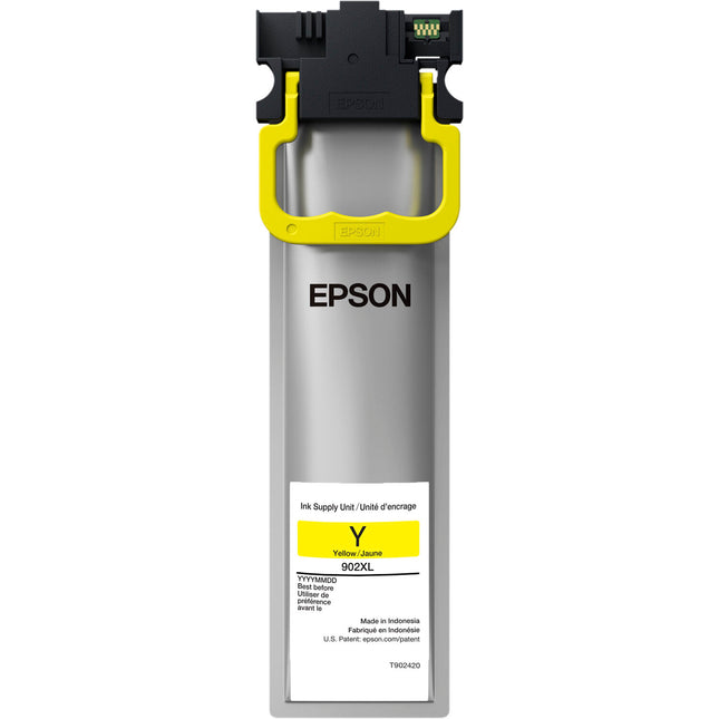 Epson DURABrite Ultra 902 Cartucho de tinta amarilla alta capacidad 5000 páginas tinta pigmentada secado rápido