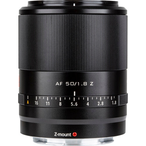 Viltrox 50mm f 1.8 Lente para Nikon Z Montura Full Frame f 1.8 a f 16