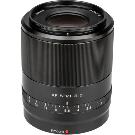 Viltrox 50mm f 1.8 Lente para Nikon Z Montura Full Frame f 1.8 a f 16