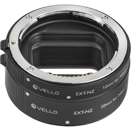 Vello Tubos de Extensión Automáticos para Lentes Nikon Z 12 y 20mm