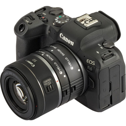 Vello Tubos de Extensión Automáticos para Lentes Canon RF 12 y 20mm Metal