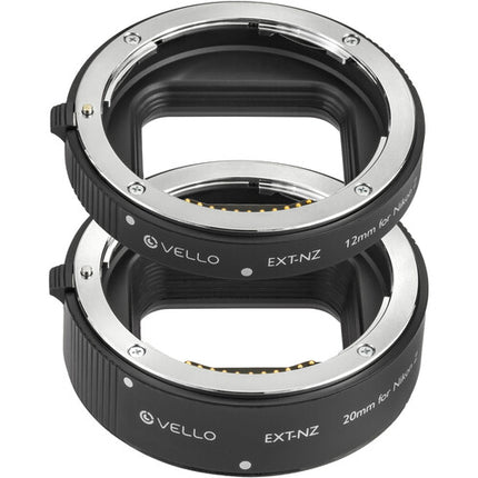 Vello Tubos de Extensión Automáticos para Lentes Nikon Z 12 y 20mm