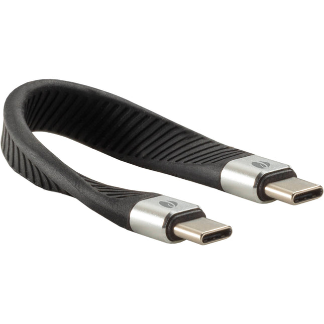 Pearstone Mini Flex Cable USB4 Tipo C 5 Pulgadas 40 Gb/s 100W